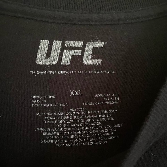 UFC Sean O’Malley Sugar Black Graphic Men's T-Shirt - Picture 5 of 6